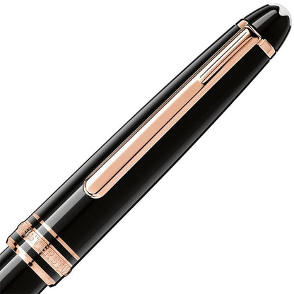 Montblanc, Tintenroller Meisterstück Classique Red Gold-Plated, Schwarz-3