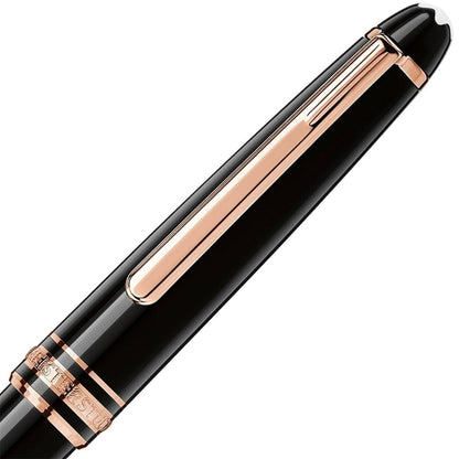 Montblanc, Kugelschreiber Meisterstück Classique Red Gold-Plated, Schwarz-3