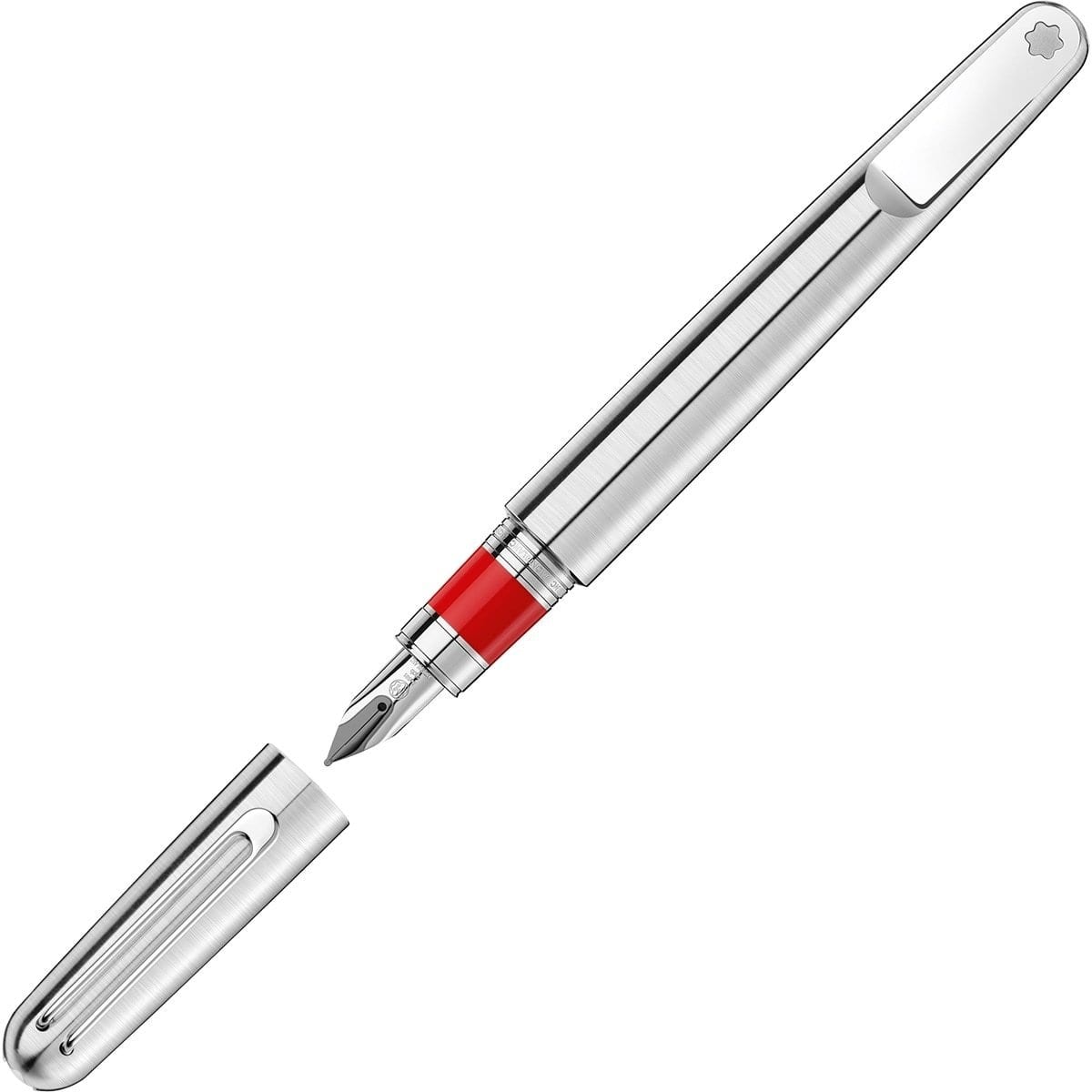 Montblanc, Füller Montblanc M RED Signature, Silber-1