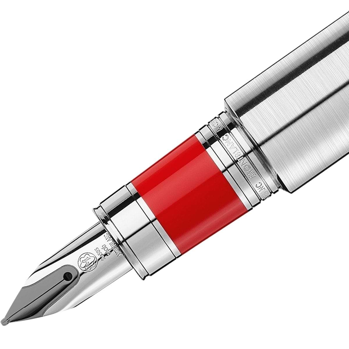 Montblanc, Füller Montblanc M RED Signature, Silber-2