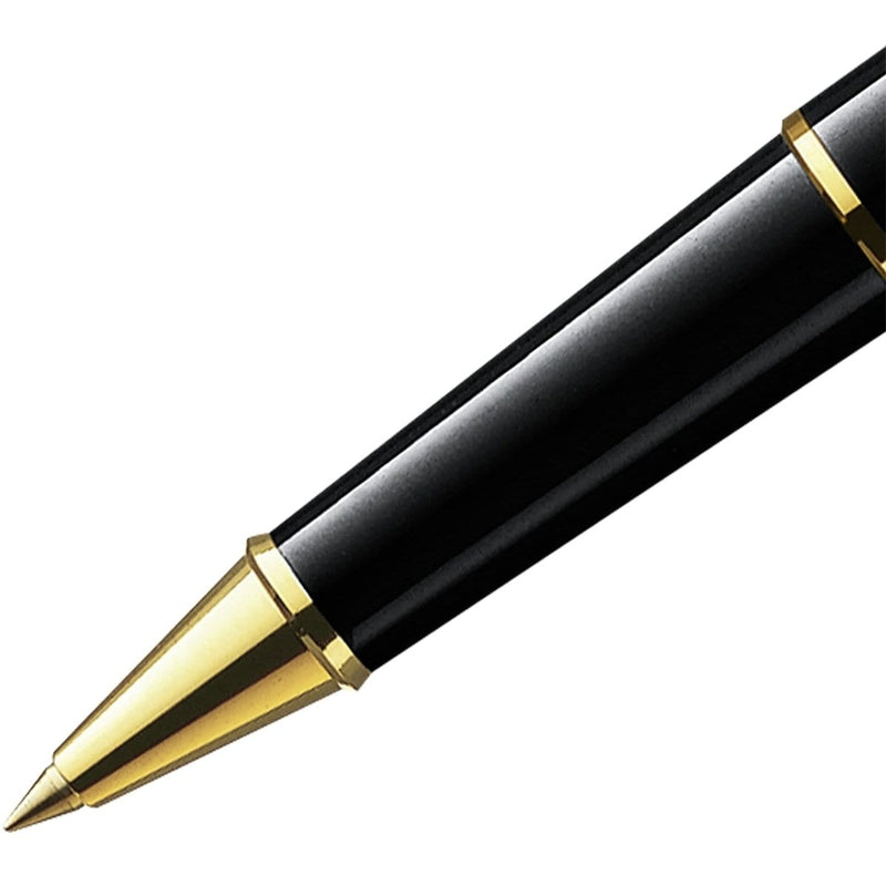 Montblanc, Tintenroller Meisterstück Classique Goldplattiert, Schwarz-2