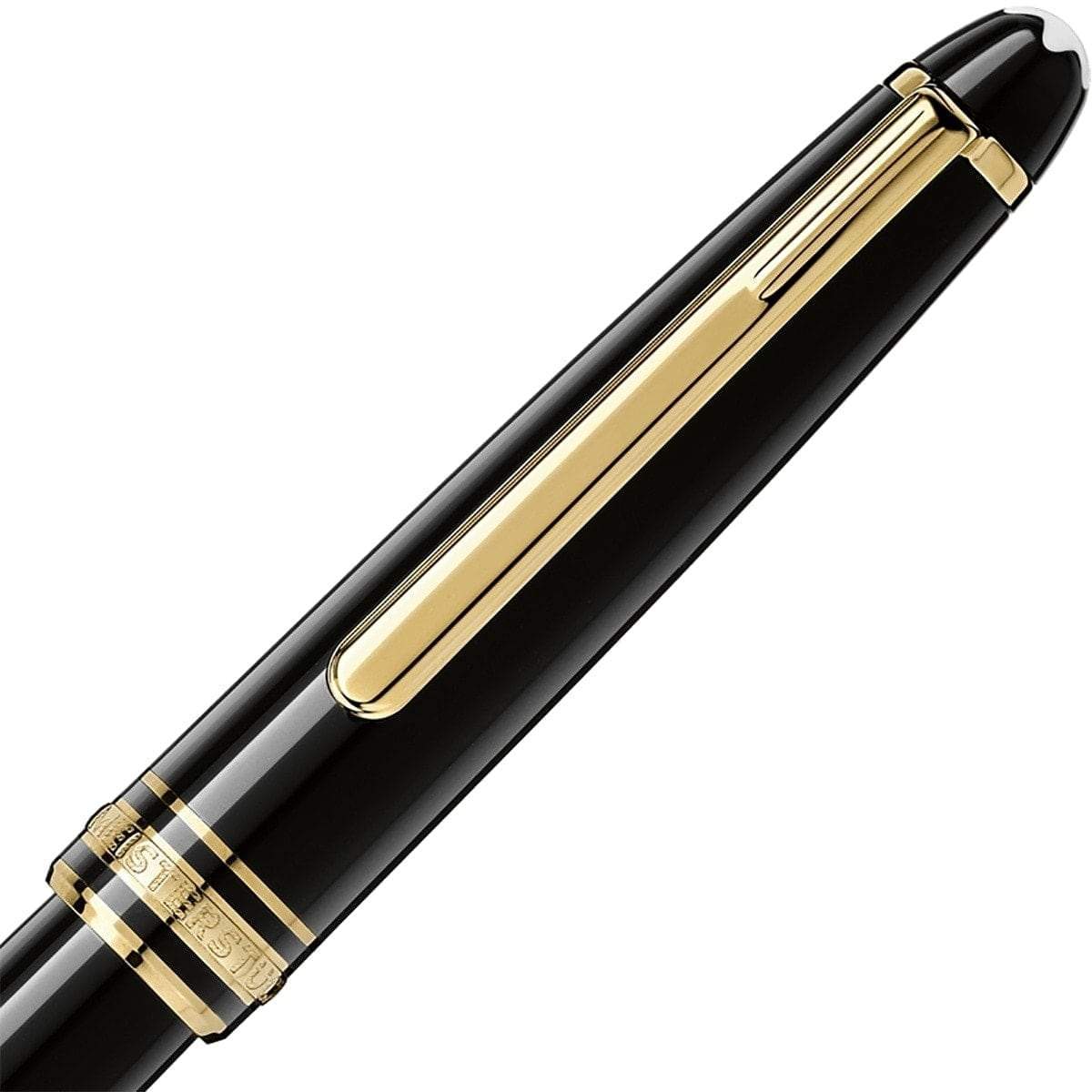 Montblanc, Tintenroller Meisterstück Classique Goldplattiert, Schwarz-3