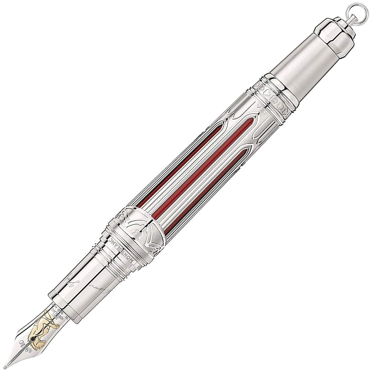 Montblanc, Füller, Writers Edition Hommage to Victor Hugo 1831, silber-1
