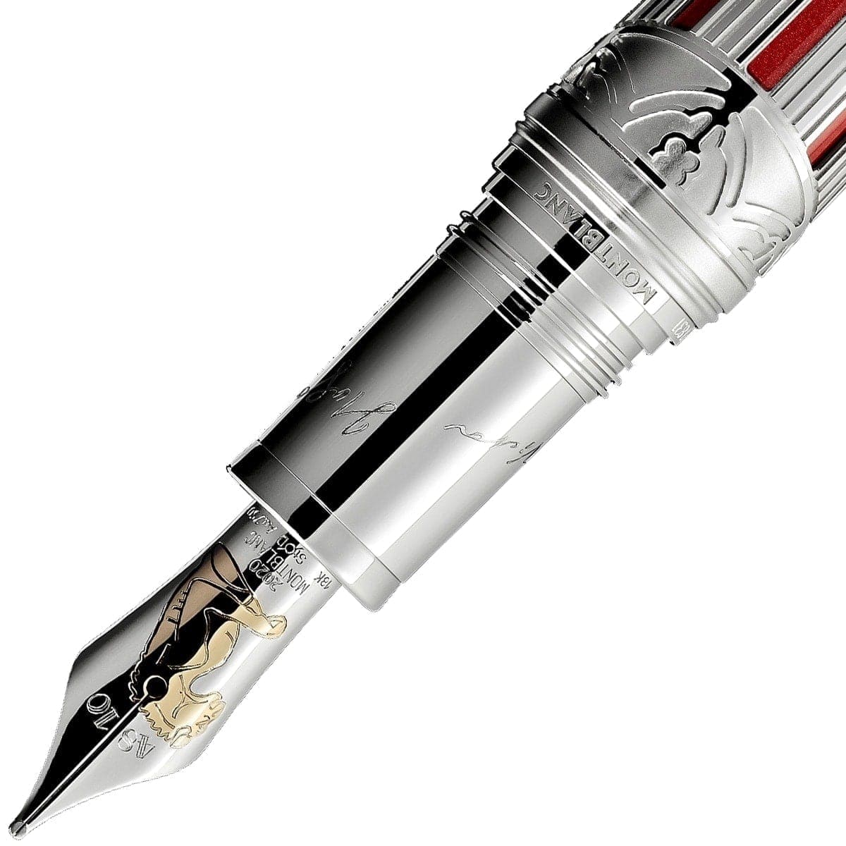 Montblanc, Füller, Writers Edition Hommage to Victor Hugo 1831, silber-2