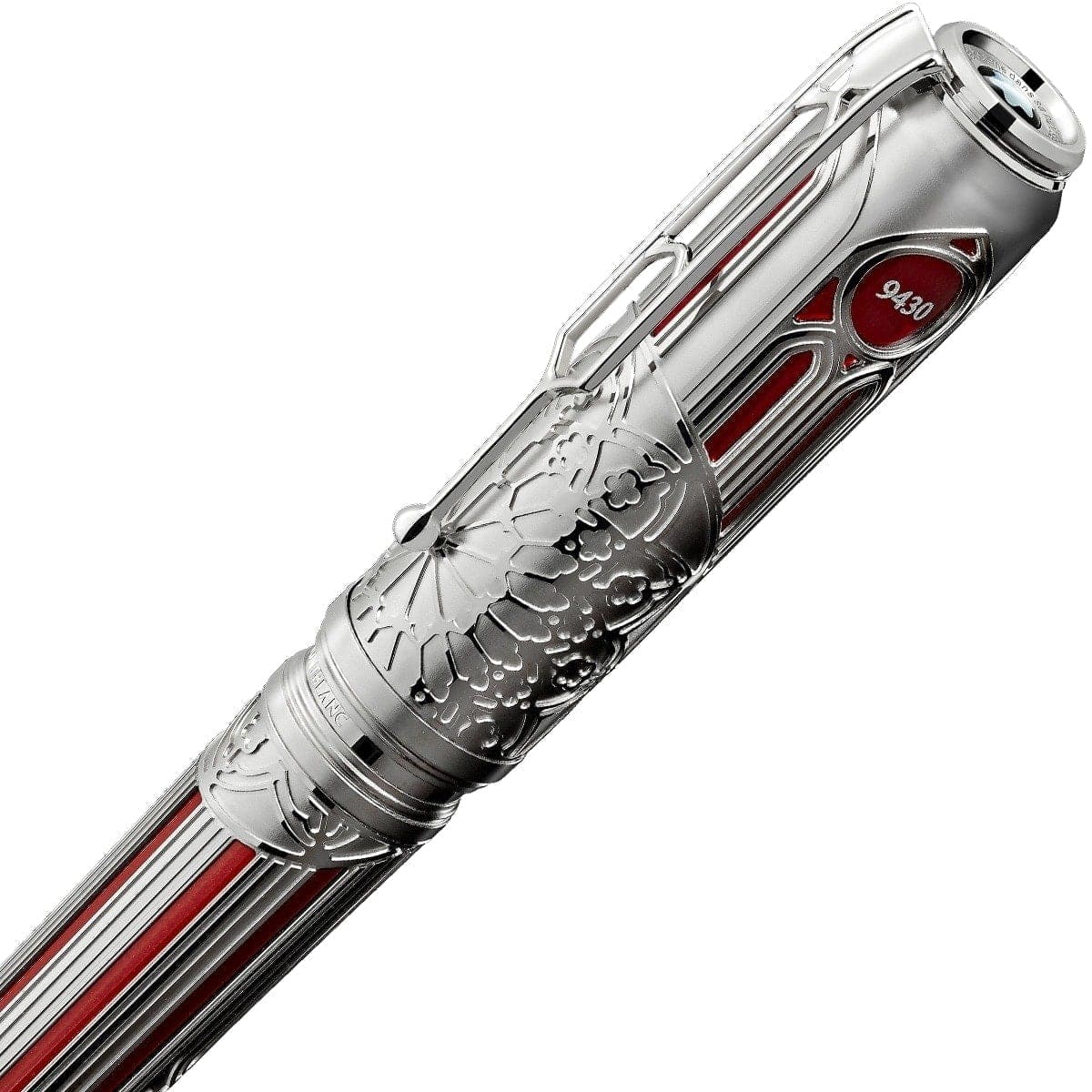 Montblanc, Füller, Writers Edition Hommage to Victor Hugo 1831, silber-6