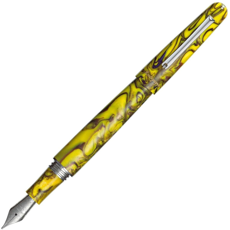 Montegrappa, Füller, Elmo 01, Fantasy Bloom Iris Yellow-1