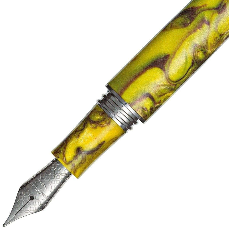 Montegrappa, Füller, Elmo 01, Fantasy Bloom Iris Yellow-2