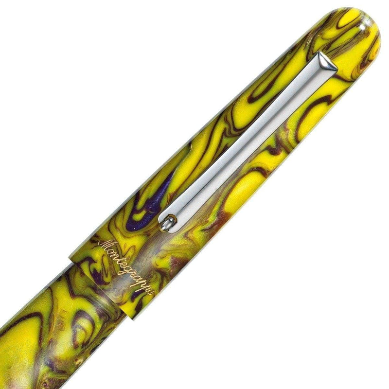Montegrappa, Füller, Elmo 01, Fantasy Bloom Iris Yellow-3