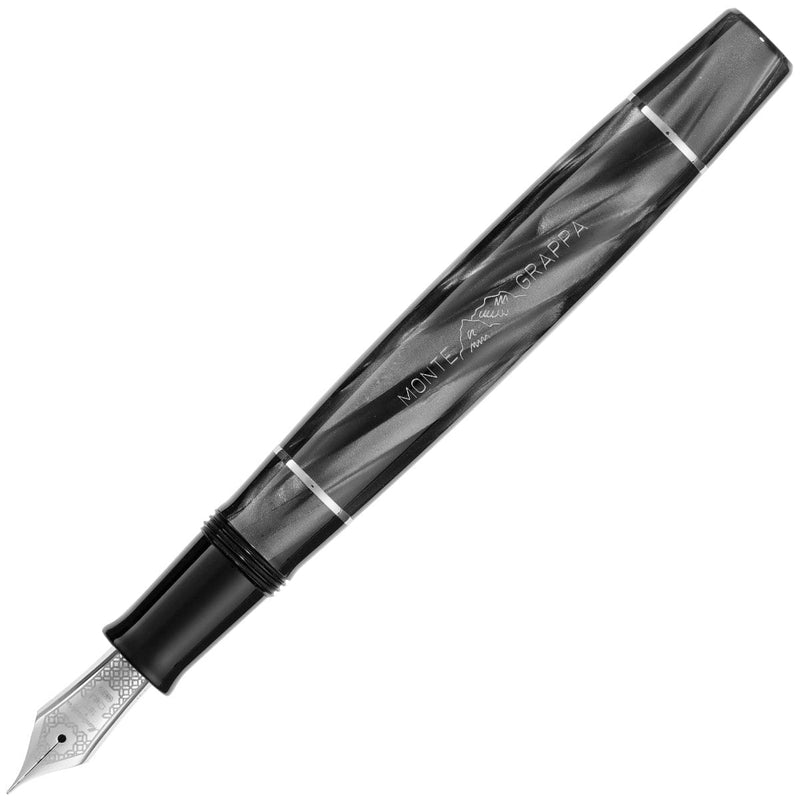 Montegrappa, Füller, Ammiraglio 1939, Charcoal, Schwarz-1