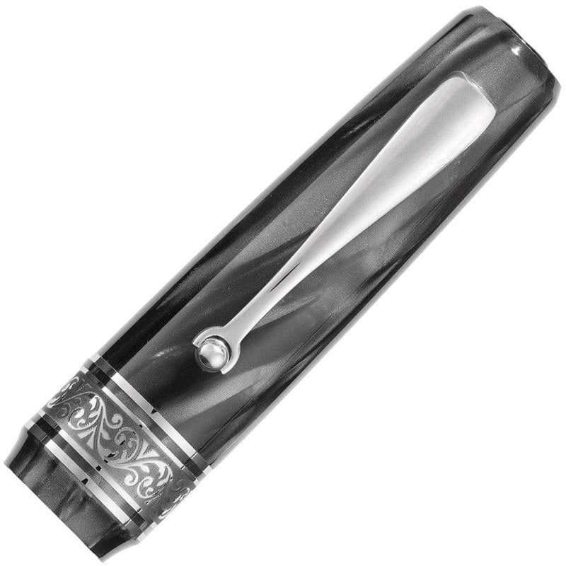 Montegrappa, Füller, Ammiraglio 1939, Charcoal, Schwarz-3