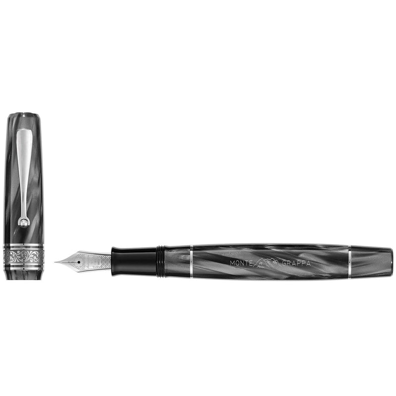 Montegrappa, Füller, Ammiraglio 1939, Charcoal, Schwarz-6