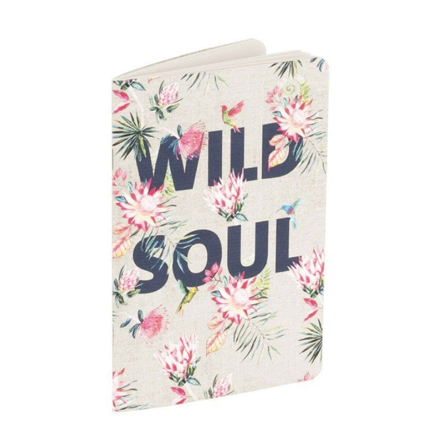Roessler, Notizbuch, A5 Text: Wild Soul, Tropisch