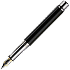 Otto Hutt, Füller Design 04, platiniert, schwarz