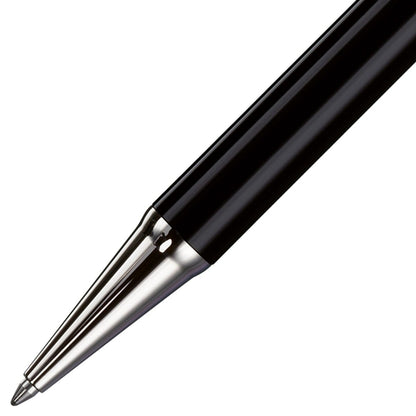 Otto Hutt, Kugelschreiber, Design 04, platiniert, schwarz-2