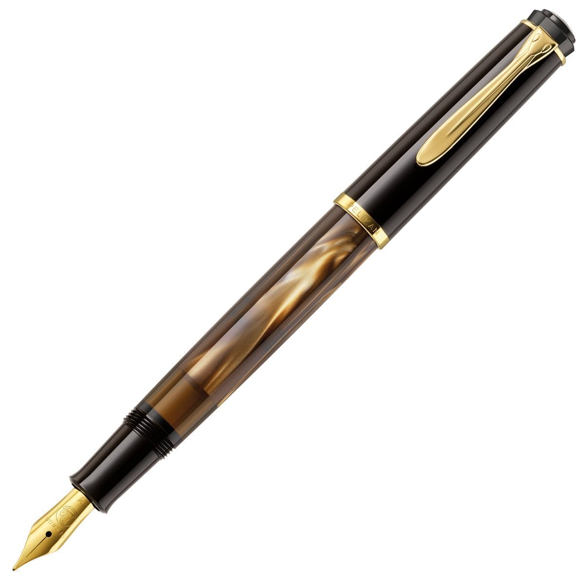 Pelikan, Füller, Classic M200, Braun-Marmoriert-1