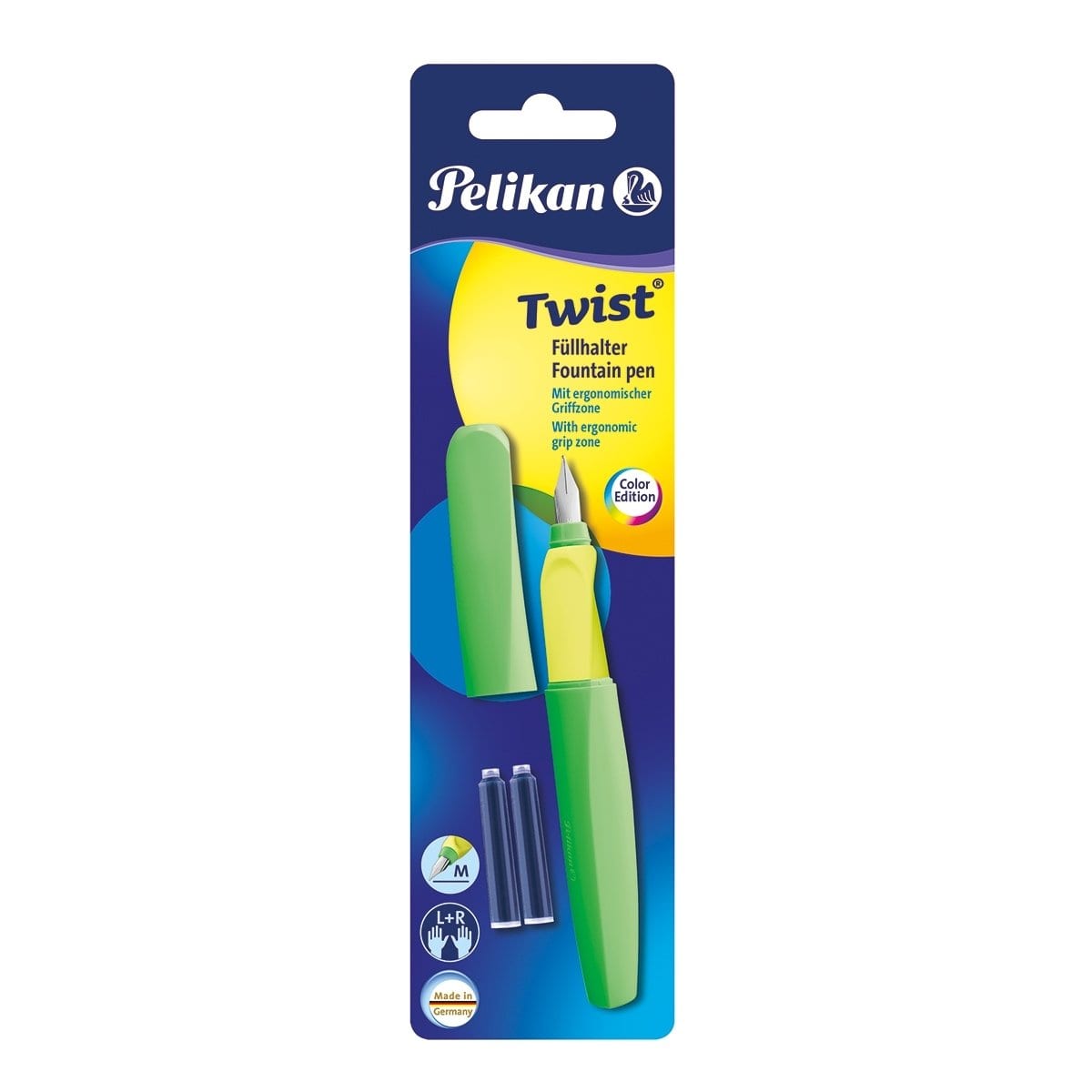 Pelikan, Füller, Twist P457 Neon Grün-7