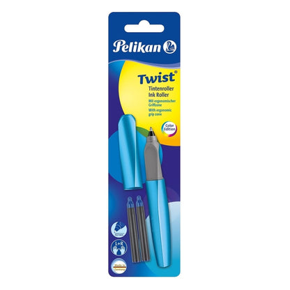 Pelikan, Tintenroller, Twist R457 Frosted Blue-7