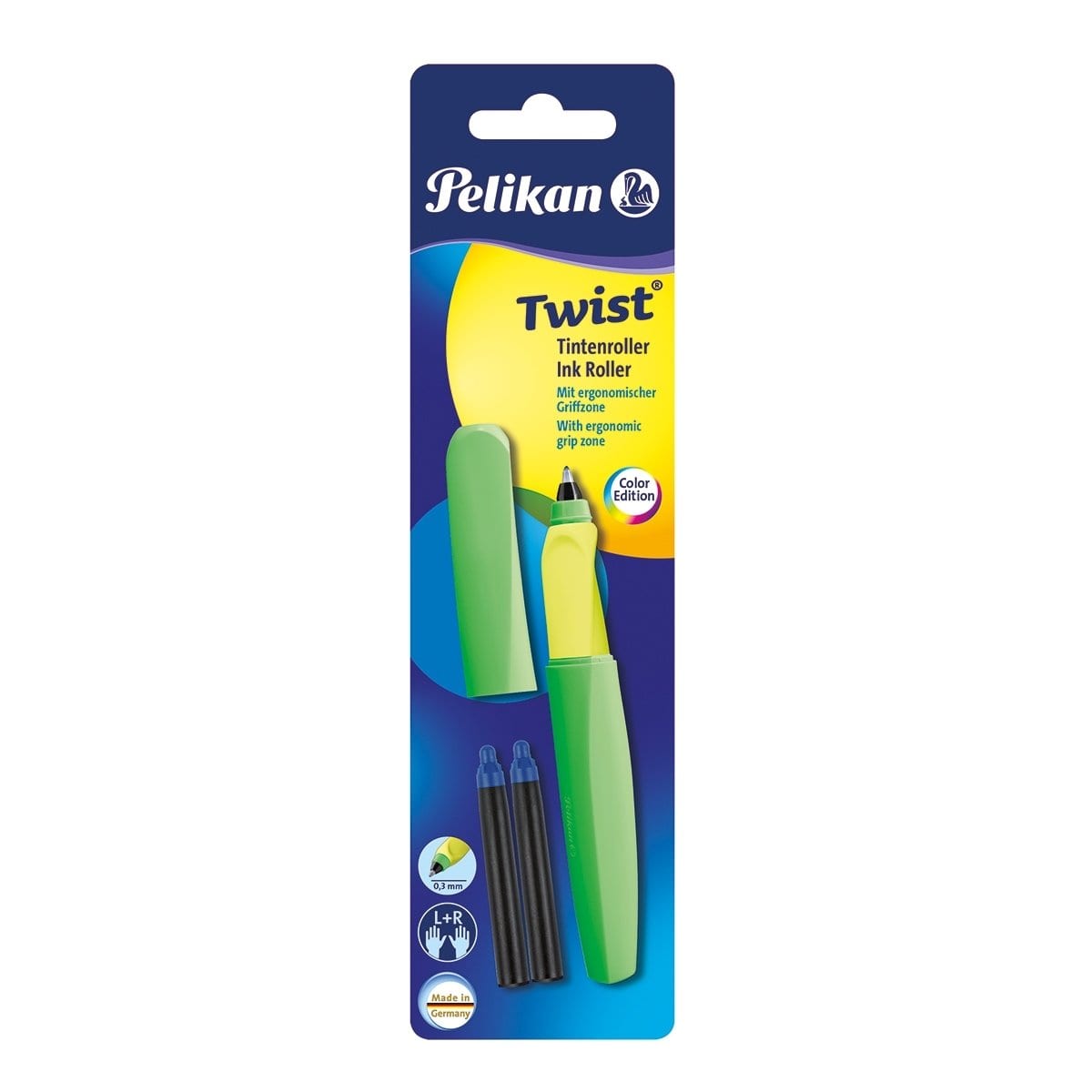 Pelikan, Tintenroller, Twist R457 Neon Grün-7