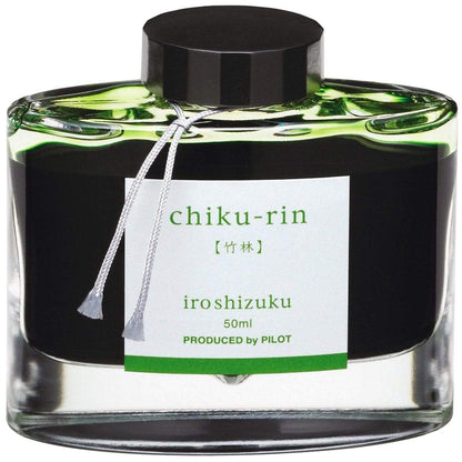 Pilot, Tintenglas, Iroshizuku 50 ml, Chiku-Rin Bamboo Forest-1