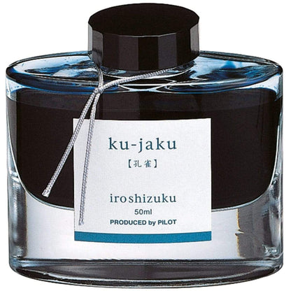 Pilot, Tintenglas, Iroshizuku 50 ml, Ku-Jaku Peacock-1