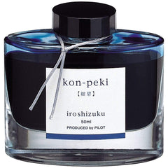 Pilot, Tintenglas Iroshizuku, Deep Cerulean Blue, 50 ml, Kon-Peki