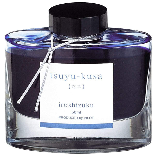 Pilot, Tintenglas, Iroshizuku 50 ml, Tsuyu-Kusa Asiatic Dayflower-1