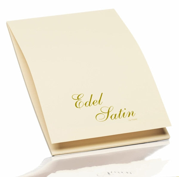 Rössler, Block Edel Satin, A4 ivory glatt