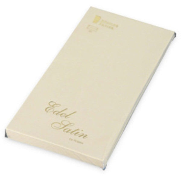 Rössler, Briefumschläge Edel Satin, DL ivory glatt mit Seidenfutter