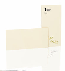 Rössler, Briefkarten Edel Satin, DL ivory glatt Einzelkarten