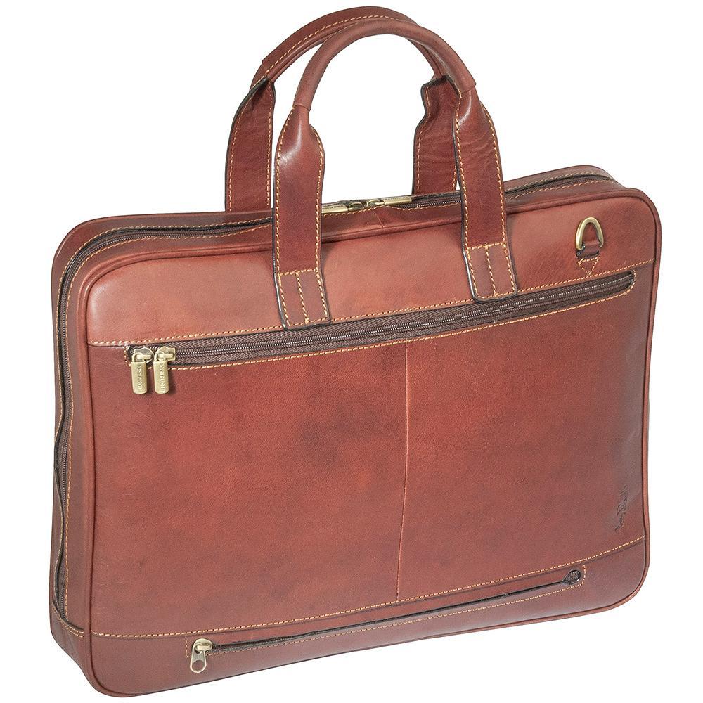 Tony Perotti, Laptoptasche, 1 Fach, Dunkelbraun-2