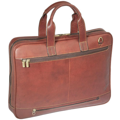 Tony Perotti, Laptoptasche, 1 Fach, Dunkelbraun-2