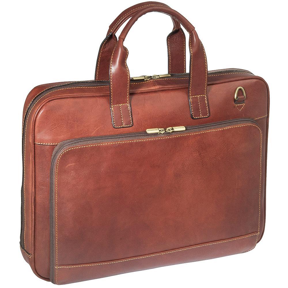 Tony Perotti, Laptoptasche, 1 Fach, Dunkelbraun-1