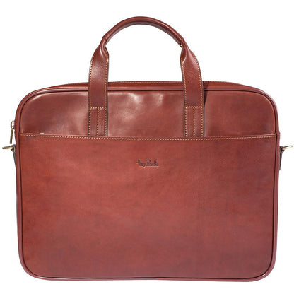 Tony Perotti, Laptoptasche, 1 Fach, Dunkelbraun-1