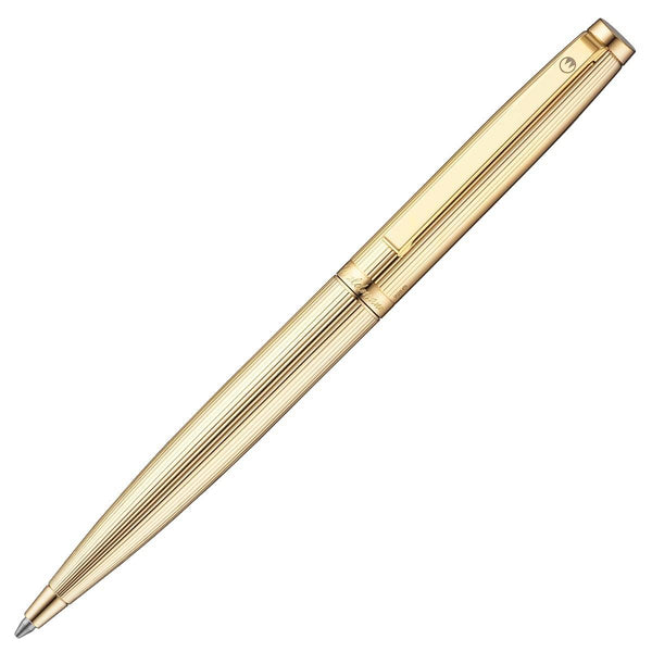 Waldmann, Kugelschreiber Tuscany, Linien, plattiert, gold