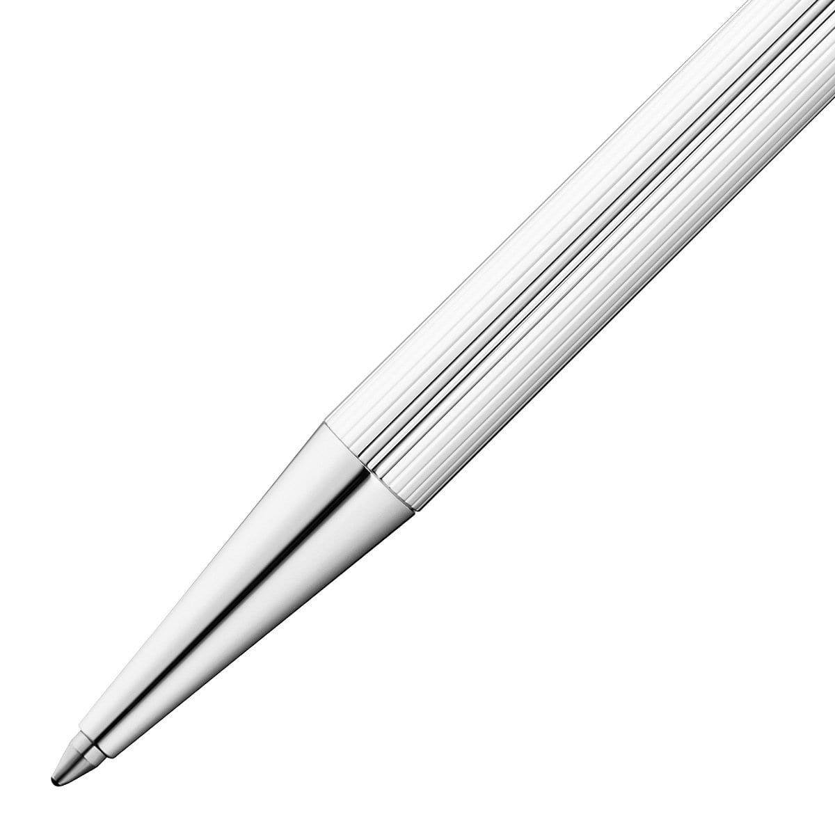 Waldmann, Kugelschreiber, Eco, Linien Design, Silber-2