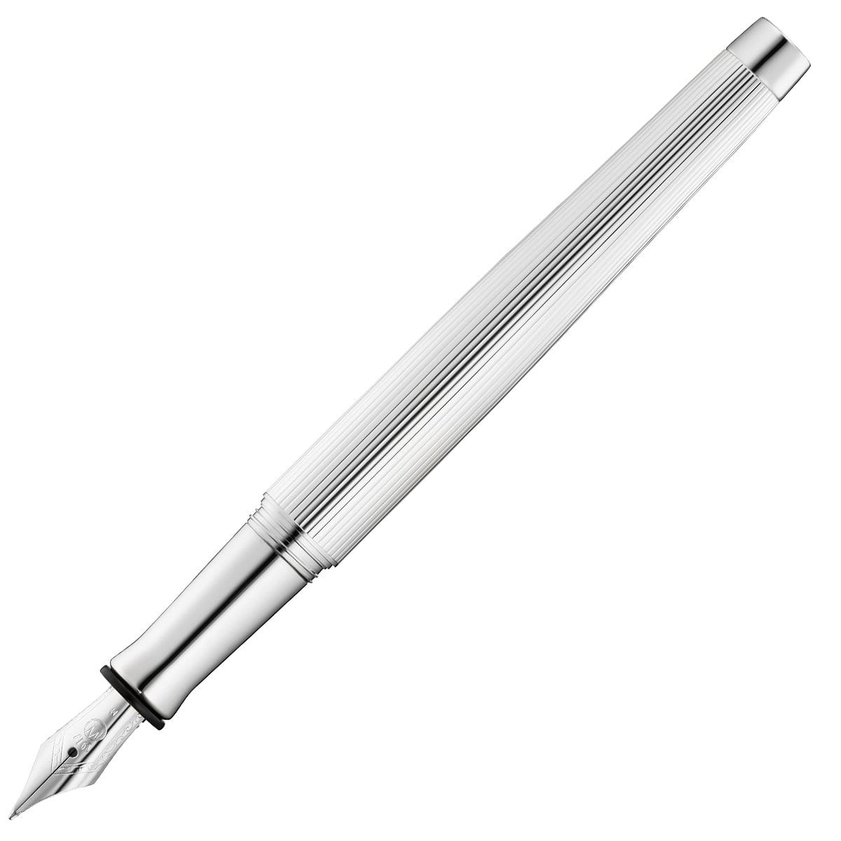 Waldmann, Füller, Tango, Linien Design, Silber-1