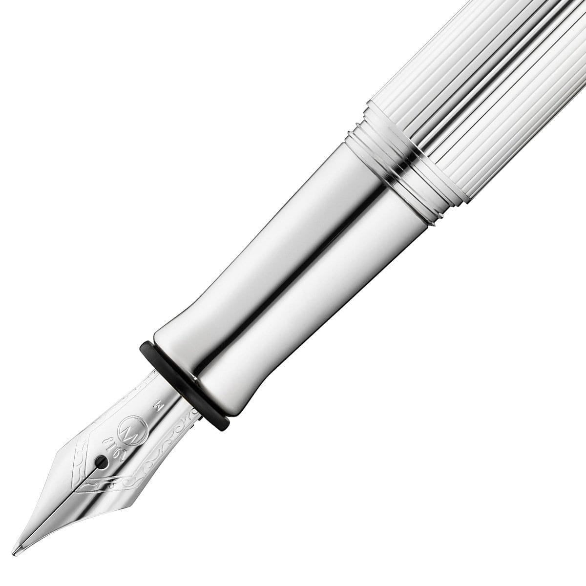 Waldmann, Füller, Tango, Linien Design, Silber-2