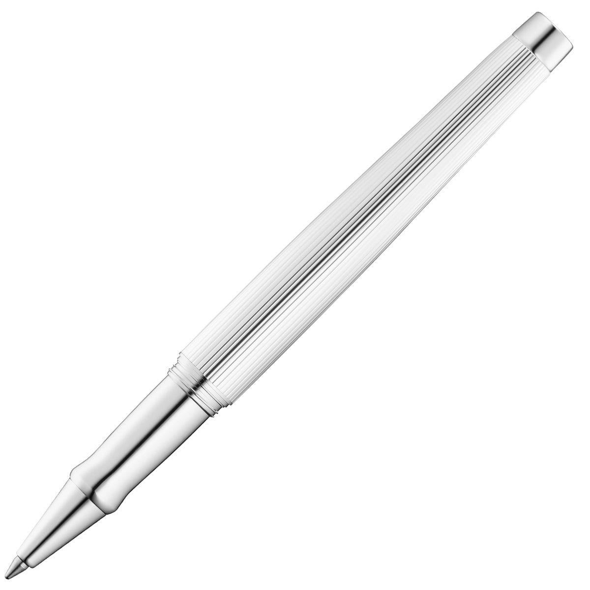 Waldmann, Tintenroller, Tango, Linien Design, Silber-1