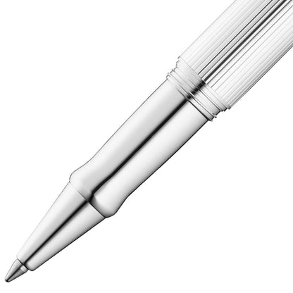 Waldmann, Tintenroller, Tango, Linien Design, Silber-2