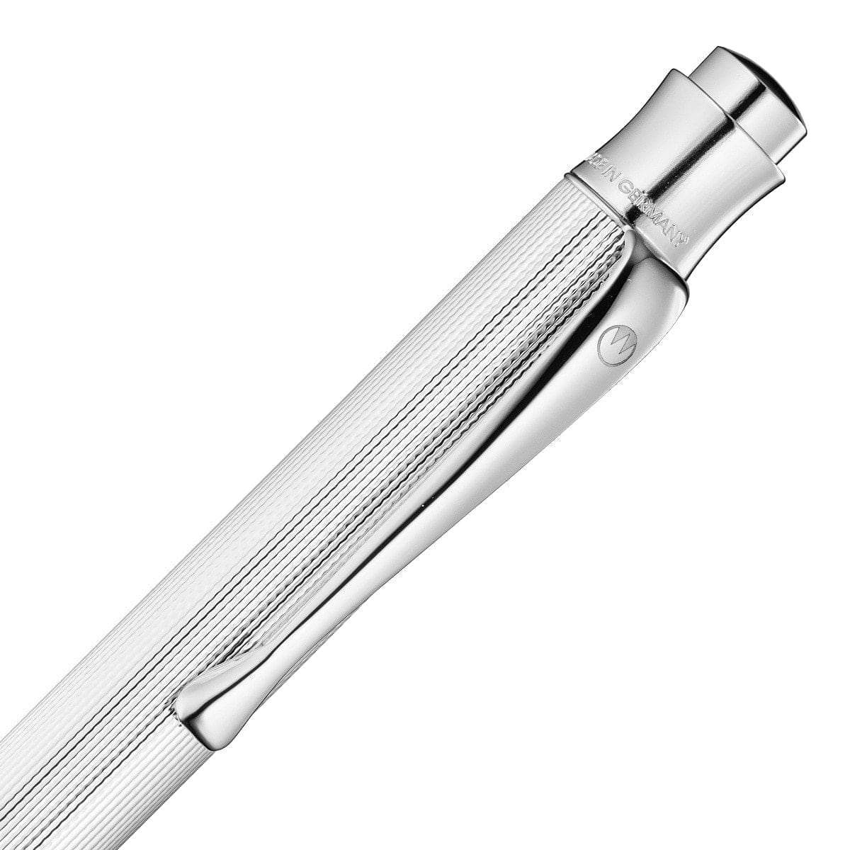 Waldmann, Kugelschreiber, Tango, feines Korn Design, Silber-3