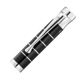 Waldmann, Tintenroller, Tango, Lack Schwarz Ring Design-3