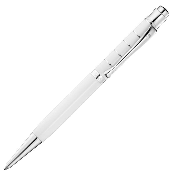 Waldmann, Tango Stylo bille, Bague, laqué, blanc