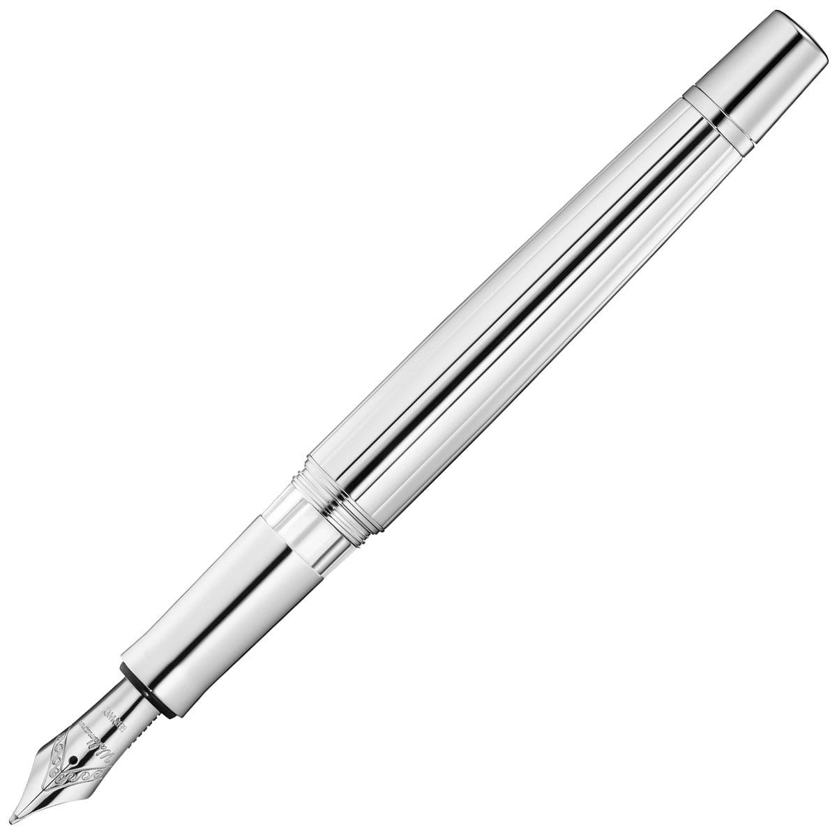 Waldmann, Füller, Manager , Linien Design, Mittel, Silber-1