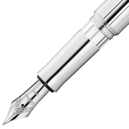 Waldmann, Füller, Manager , Linien Design, Mittel, Silber-2