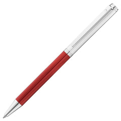 Waldmann, Kugelschreiber Brio, Linien, lackiert, Red Fire