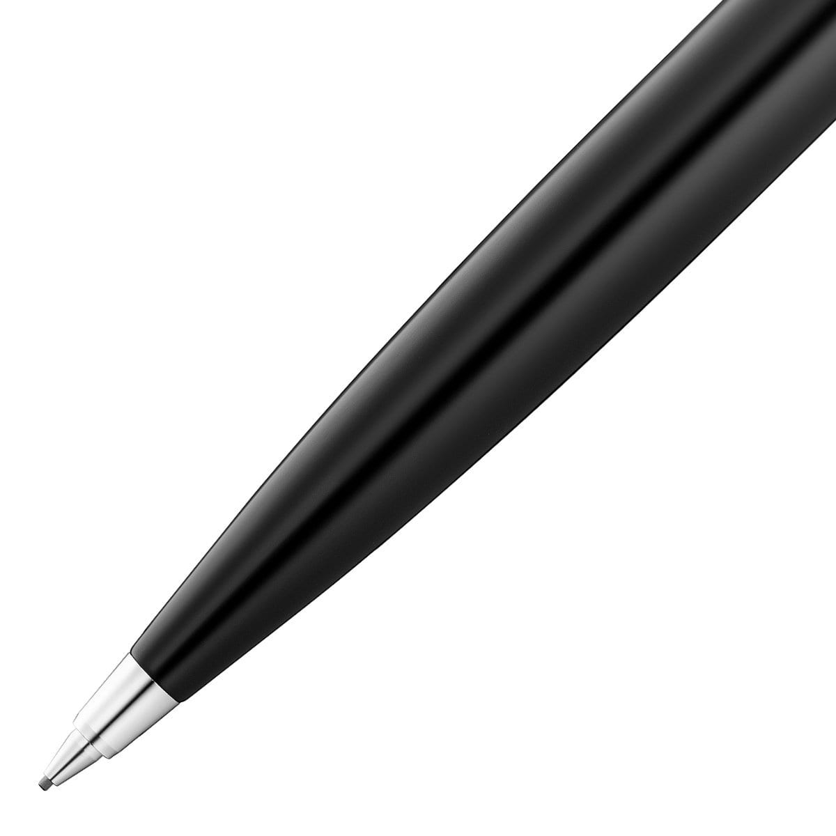 Waldmann, Bleistift, Tuscany, Linien Design, Silber, Lack Schwarz-2