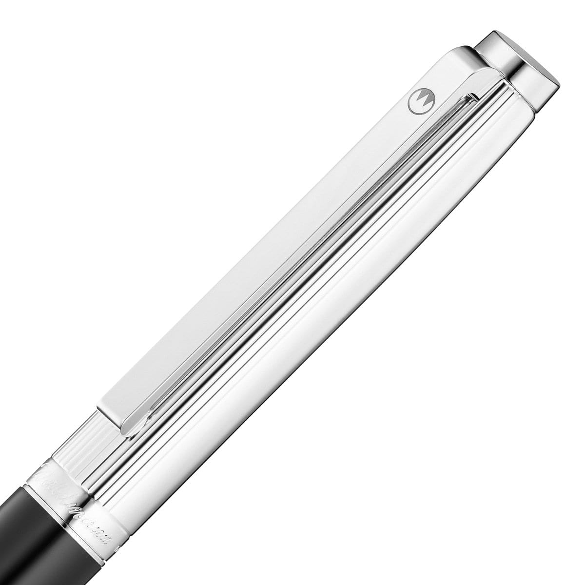 Waldmann, Bleistift, Tuscany, Linien Design, Silber, Lack Schwarz-3