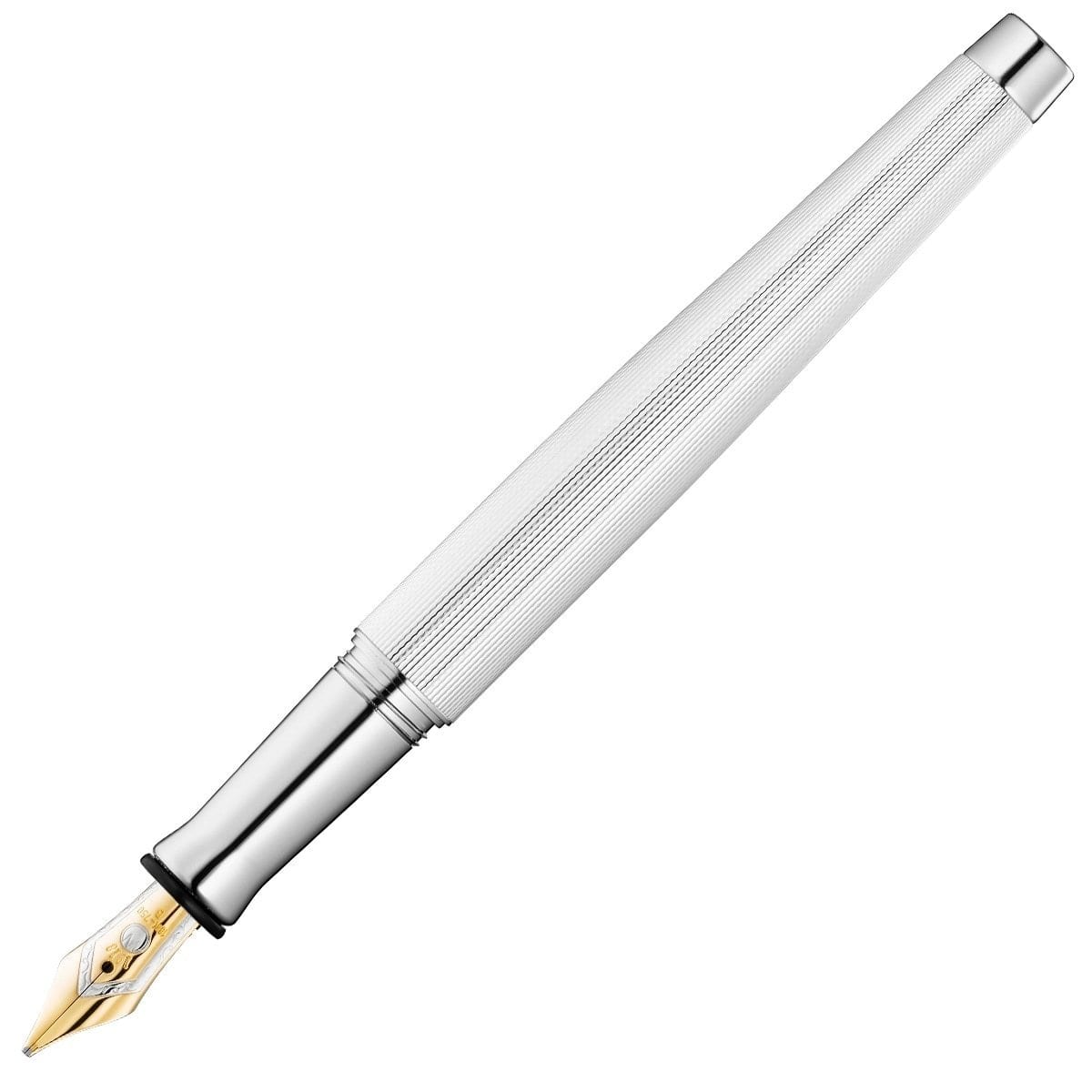 Waldmann, Füller, Tango, feines Korn Design, Silber, Gold-1