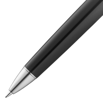 Waldmann, Bleistift, Précieux, Lack Schwarz, wellenförmiger Diamantschnitt-2