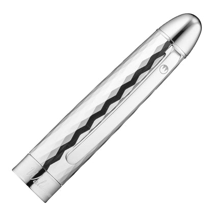 Waldmann, Tintenroller, Précieux, Lack Schwarz, wellenförmiger Diamantschnitt-3